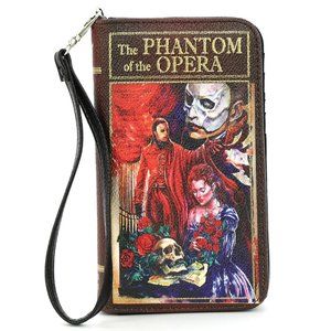 The Phantom of the Opera Book Wallet - Wristlet